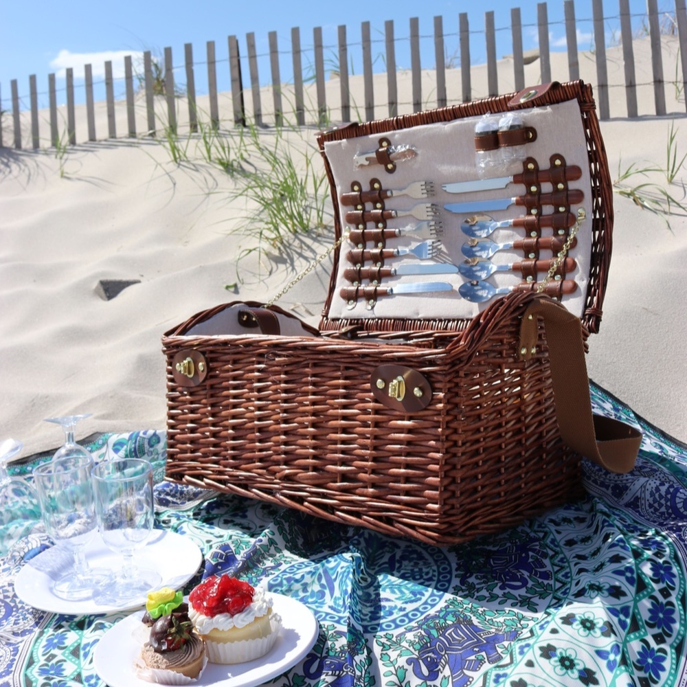 🎊 HP! 🎉 Treasure Chest Luxury Beach Picnic Chest